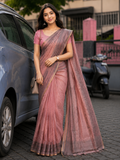 Green Officewear saree - CNA242