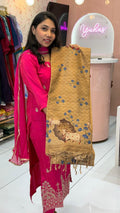 Premium Brown Saree - CNA273