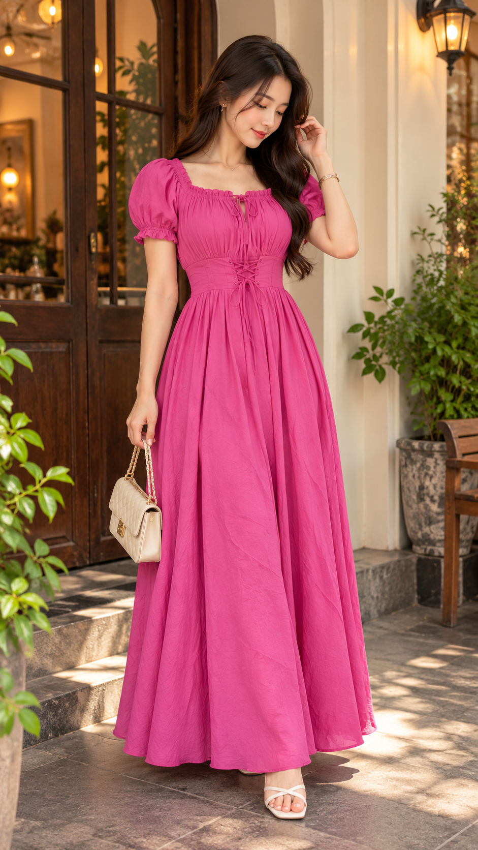 The Dreamy Muse Maxi Pink-KC017-A