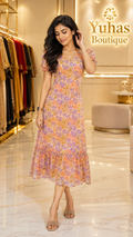 Peach Long maxi YCS452