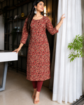 Maroon Kurti -YCS777