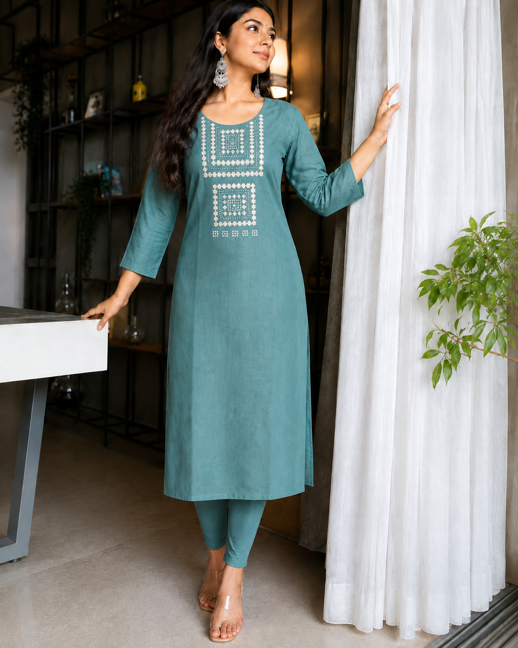 Blue Kurti -YCS836