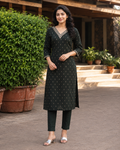 Green kurti - YCS853