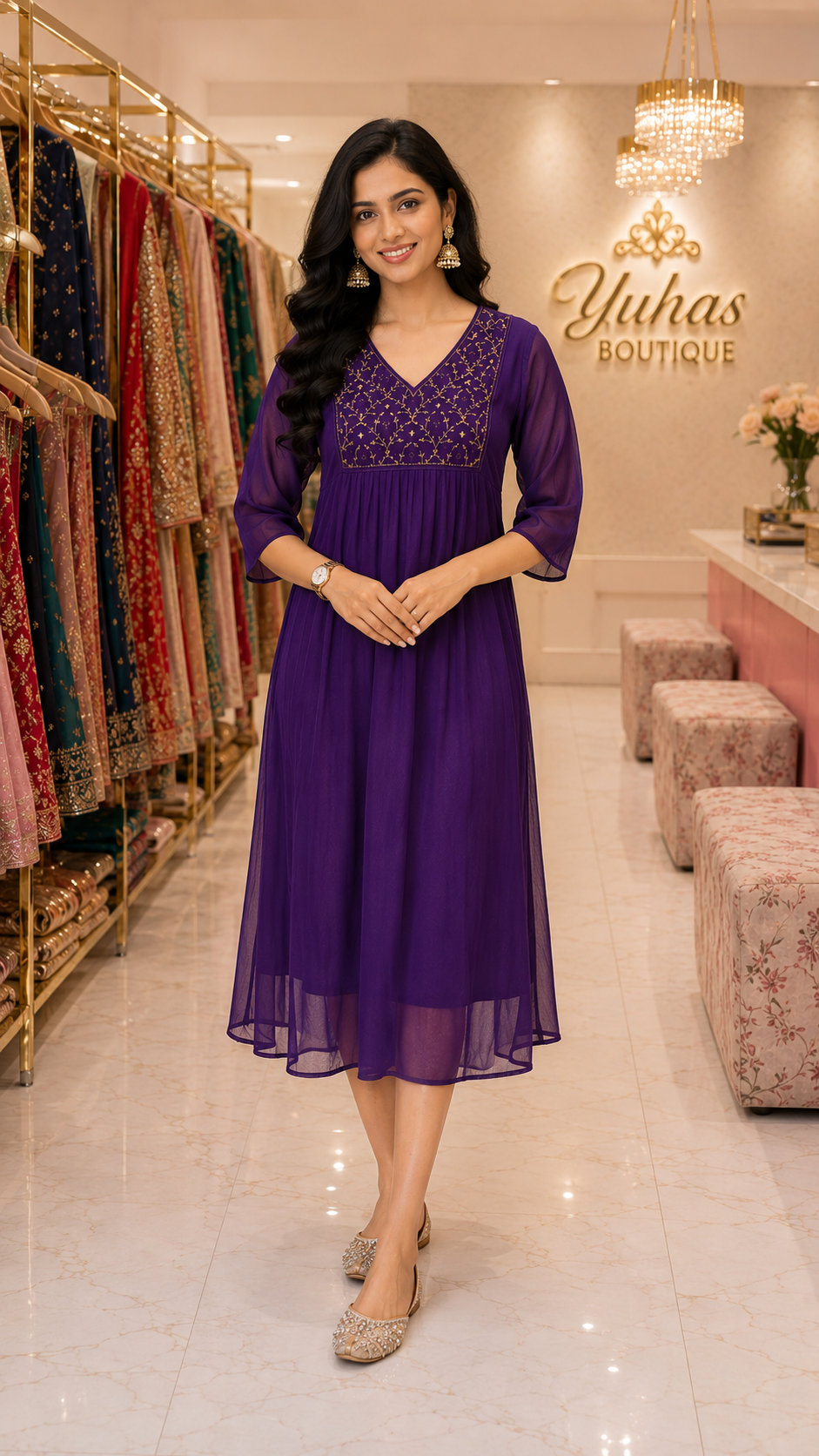 voilet maxi -YFS123