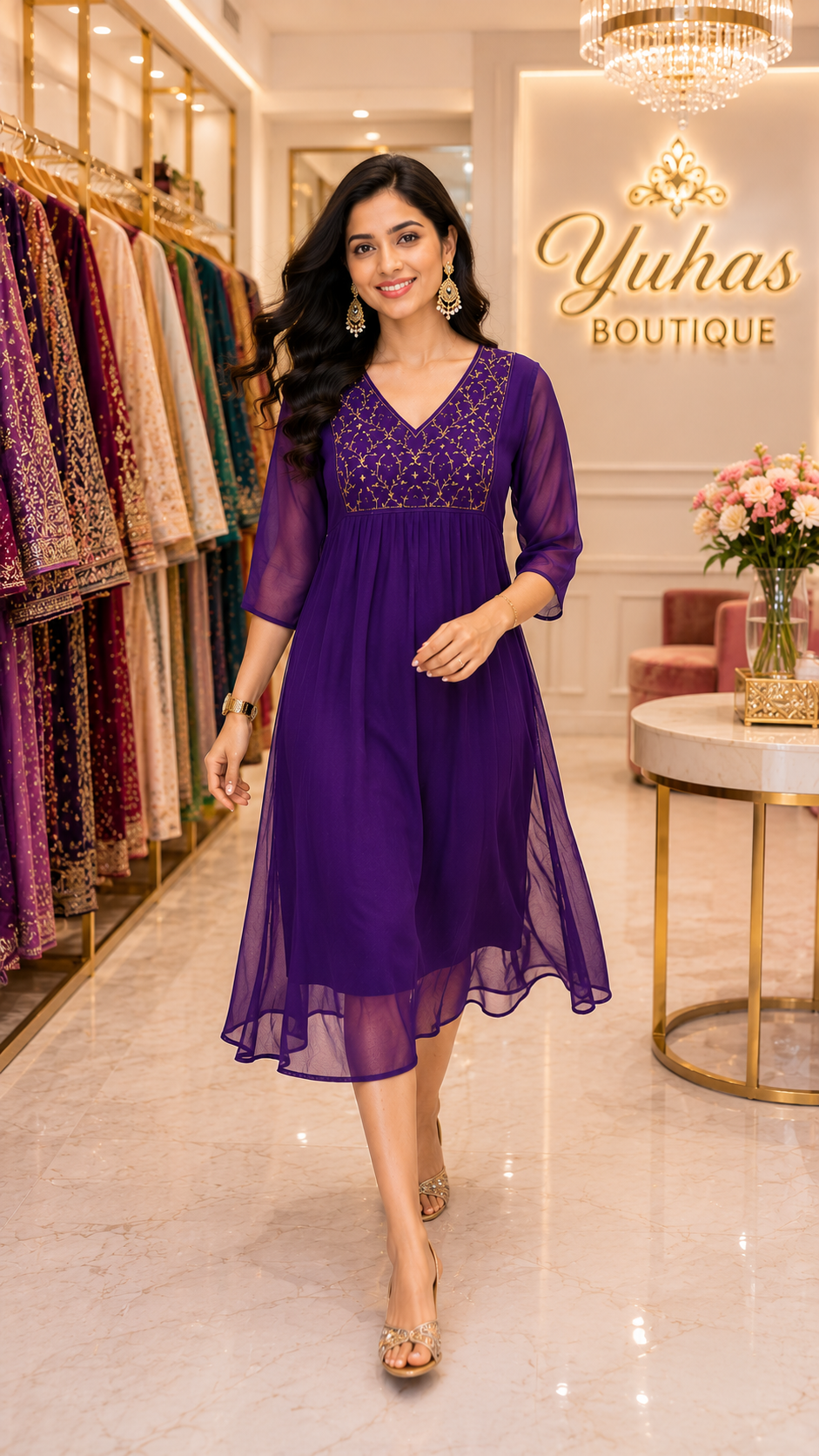 voilet maxi -YFS123