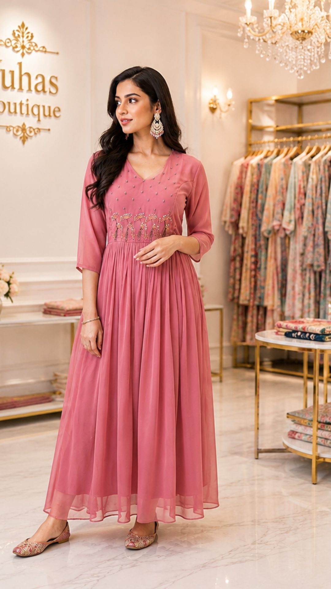 Baby Pink Maxi - YFS085