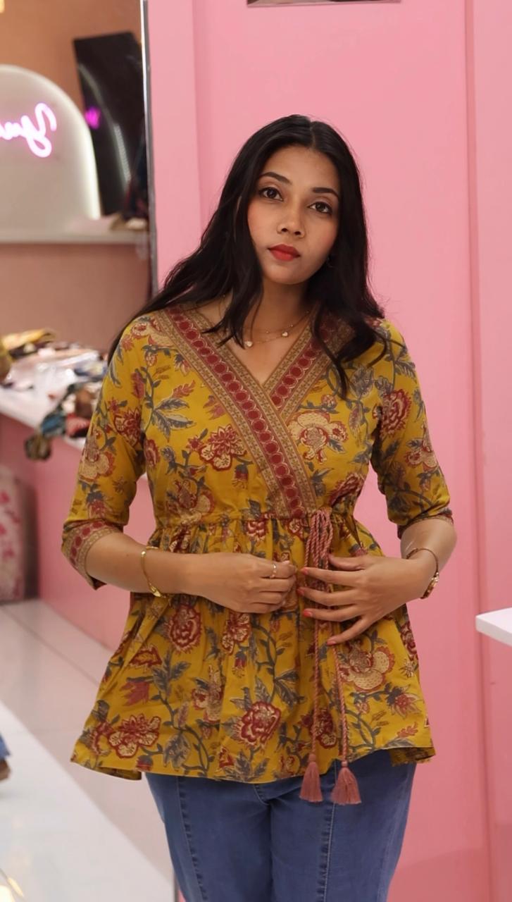 Trending Yellow Tunics