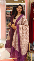 Premium Purple silk Salwar