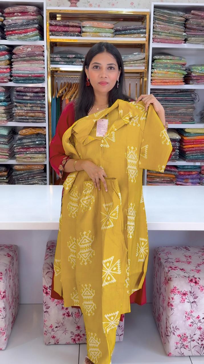 Trending yellow coords set - YFS994