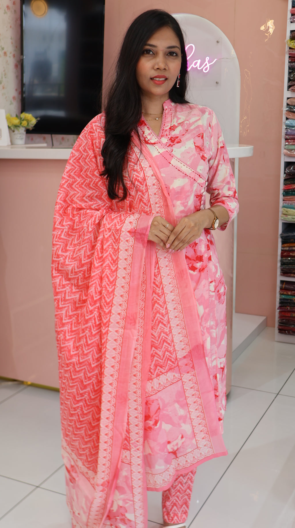 Pure Cotton Salwar Set - YVS126