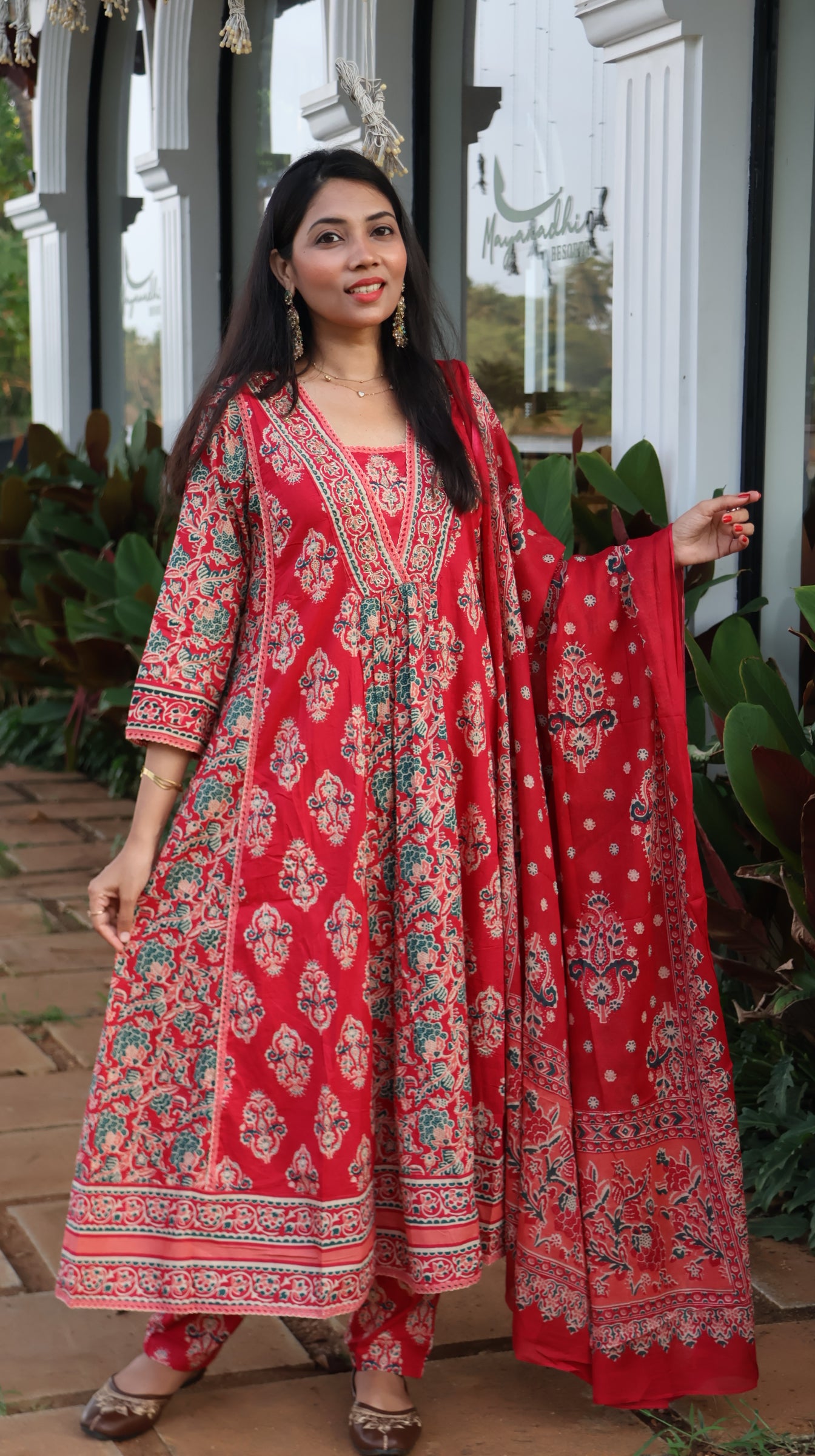 Premium Cotton Pink Salwar Suit - YVS166