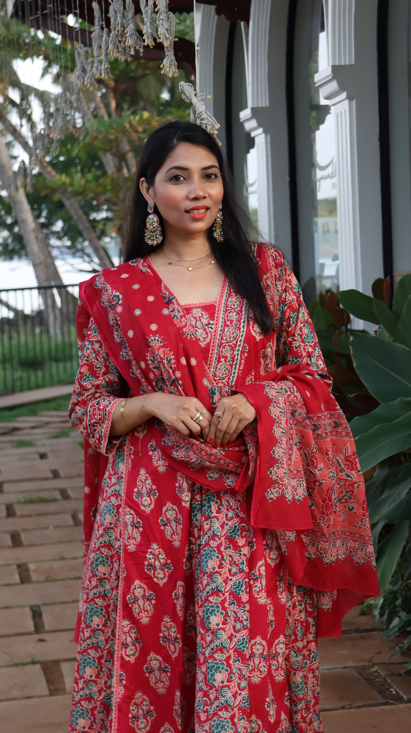 Premium Cotton Pink Salwar Suit - YVS166