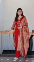 Premium Maroon Cotton Salwar - YVS170