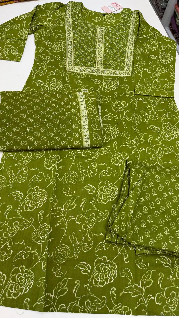 Trending Green Salwar - YVS173