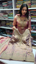 Premium heavy work Lilac Sharara -YVS184