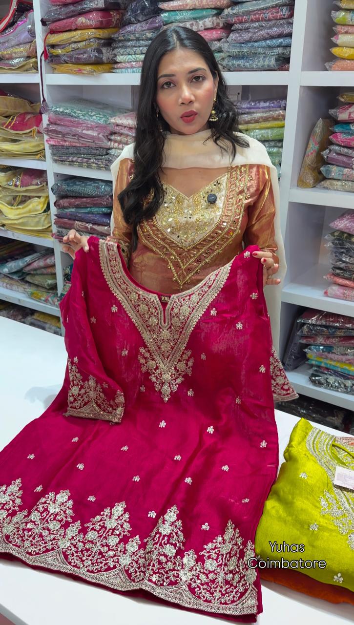 Premium Sharara Set In Pink