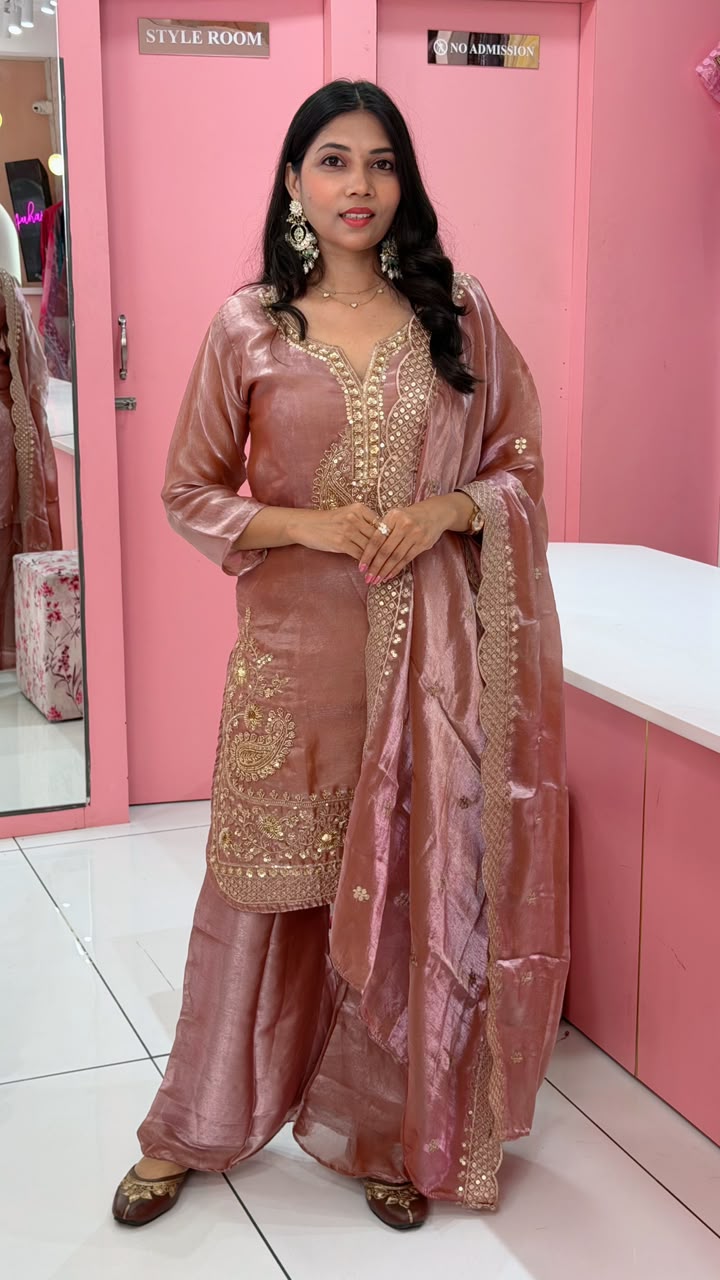 Premium Wedding Sharara Set - YVS201