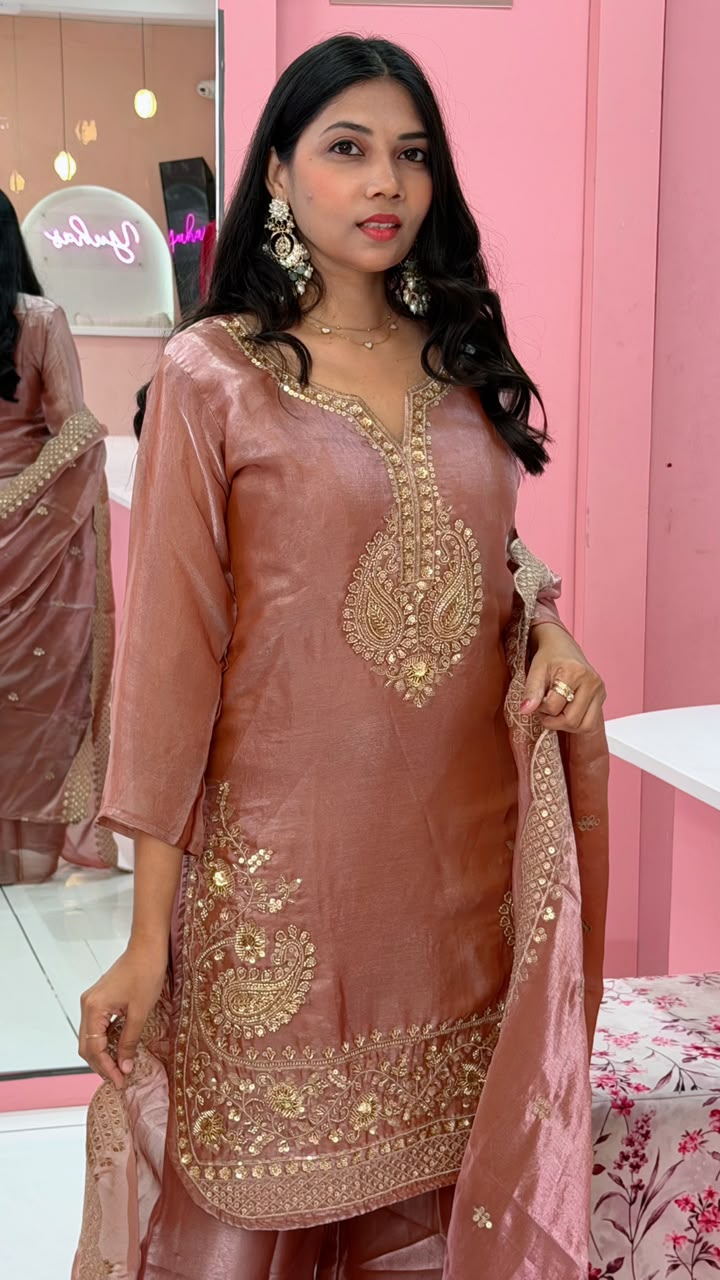 Premium Wedding Sharara Set - YVS201