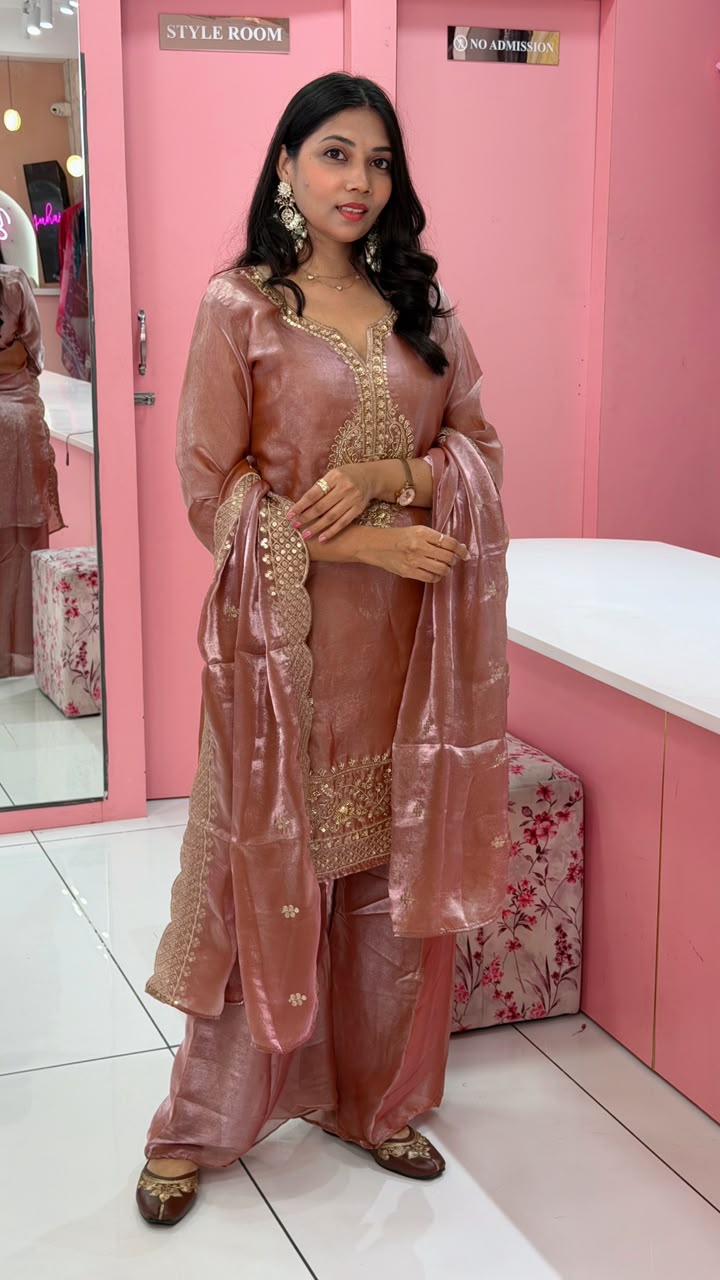 Premium Wedding Sharara Set - YVS201