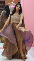 Premium Brown Long Gown