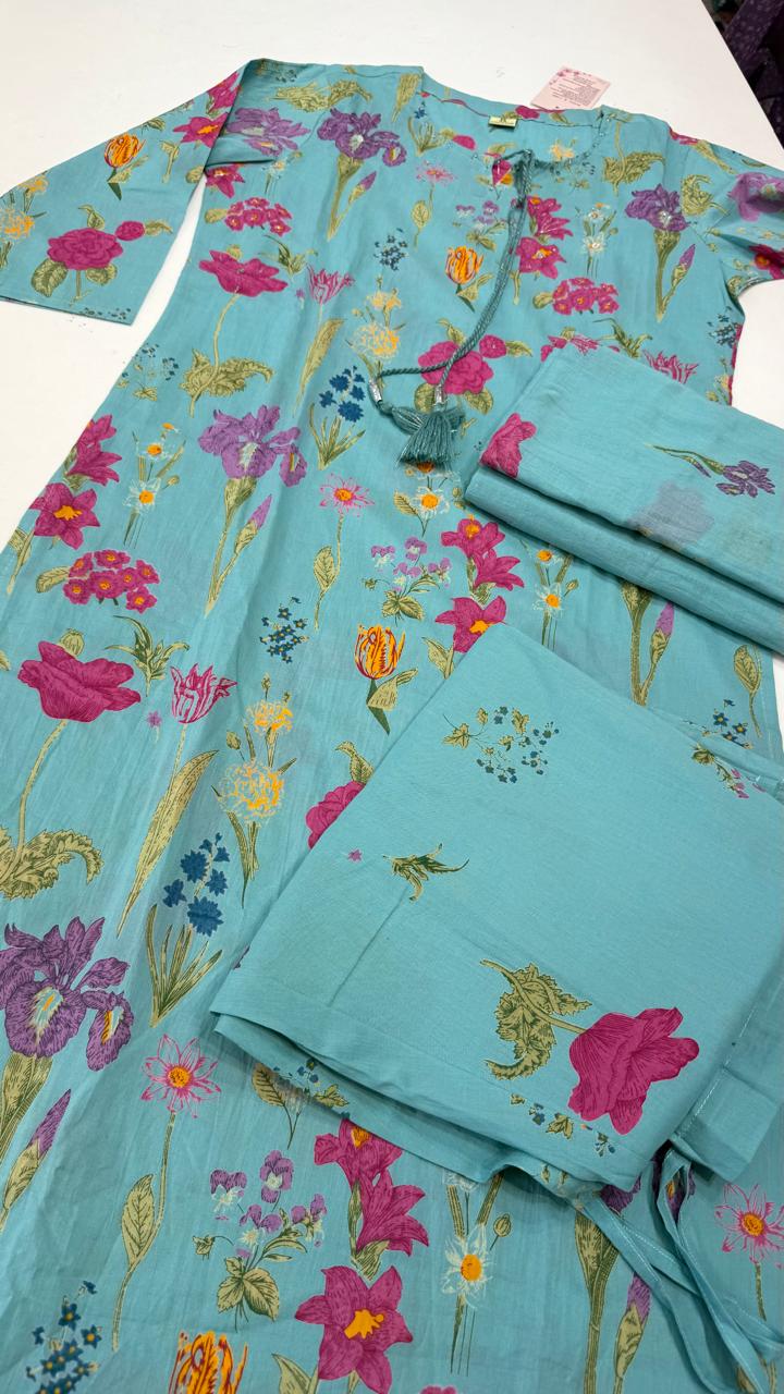 Trending Skyblue Salwar YVS234
