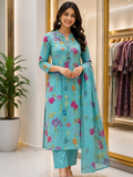 Trending Skyblue Salwar YVS234