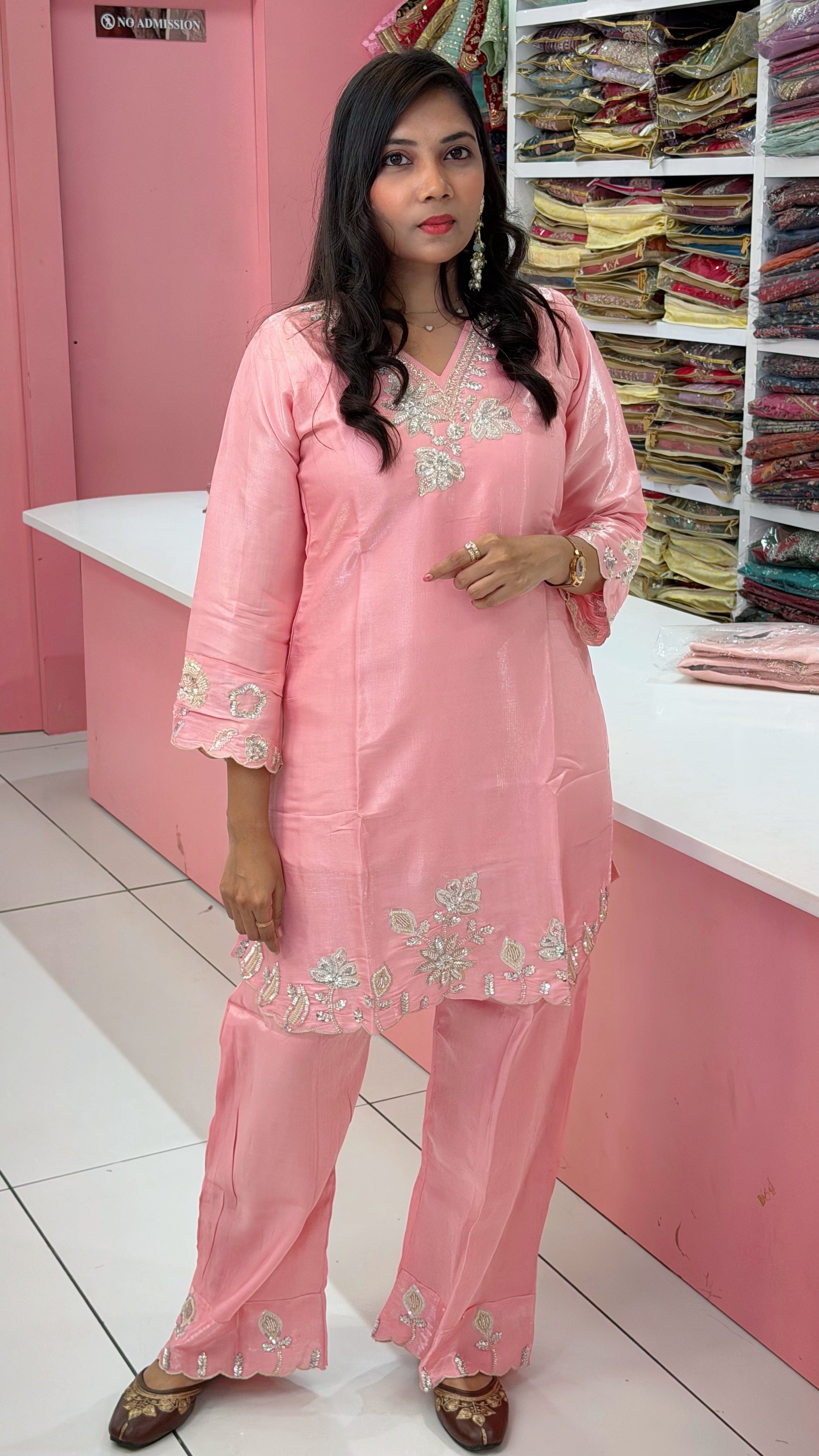 Premium Partywear Coordset   - YVS327