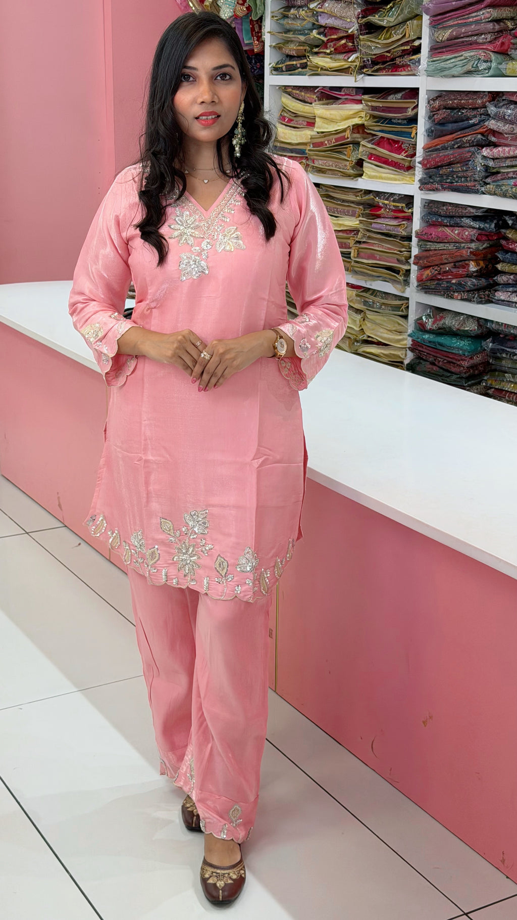 Premium Partywear Coordset   - YVS327