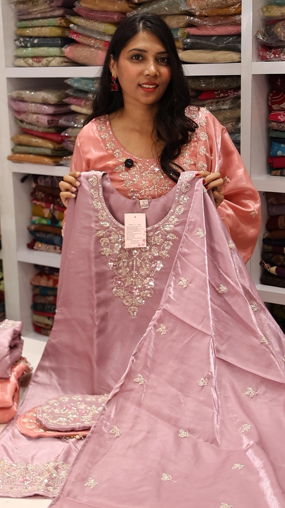 Premium Lavender Salwar suit- YVS332