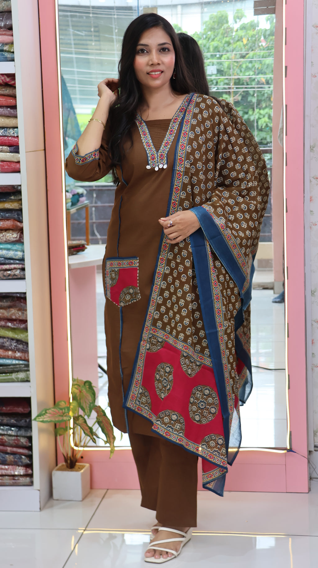 Pure Cotton Stylish Salwar - YVS343