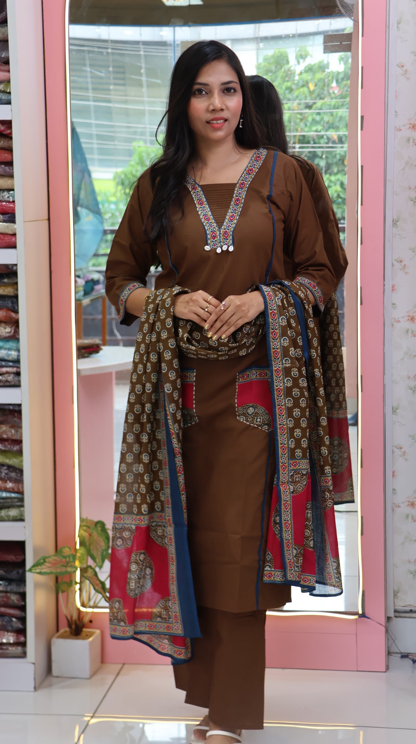 Pure Cotton Stylish Salwar - YVS343