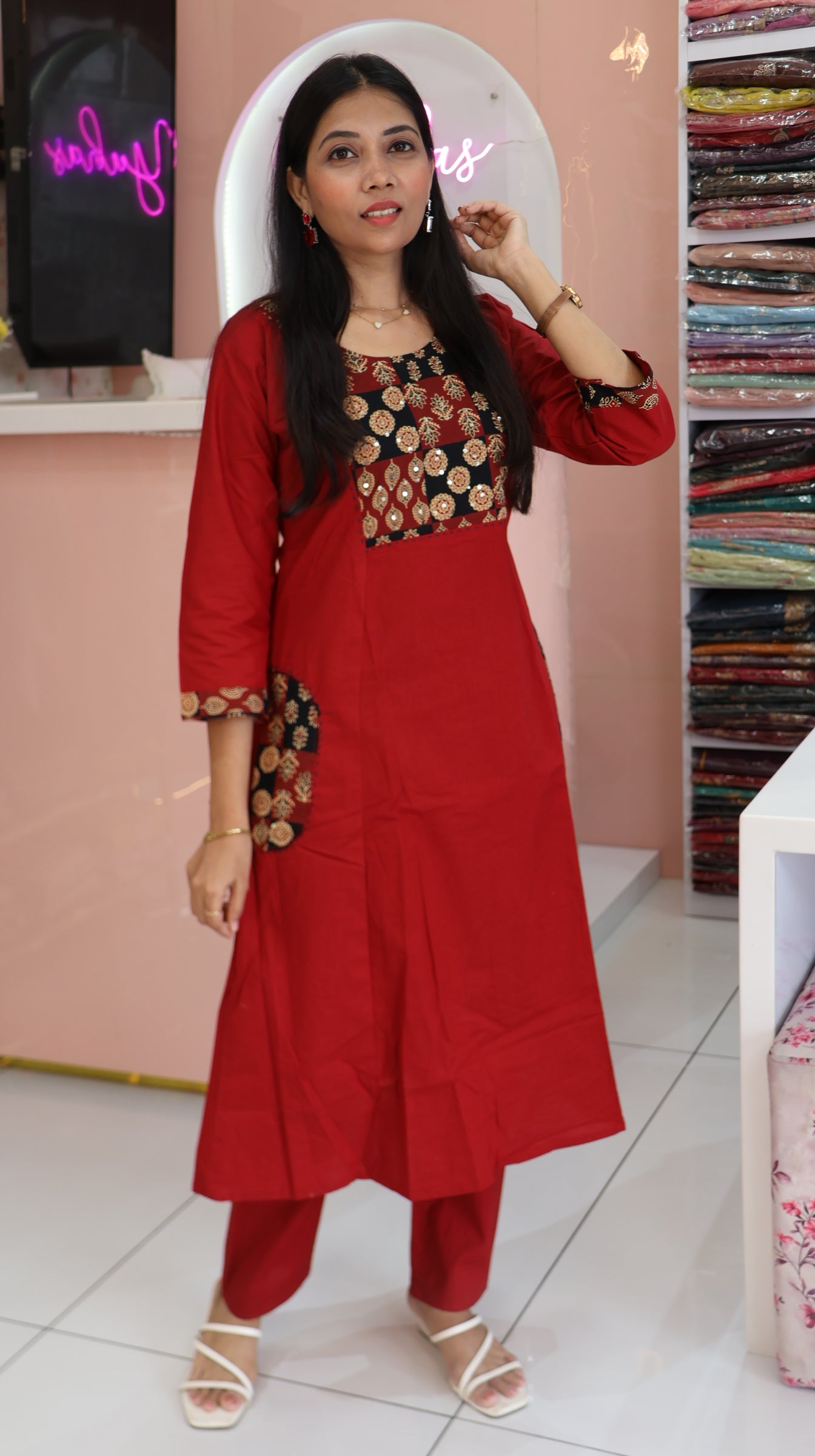 Trending maroon Coord - YVS401