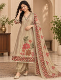 Premium Ivory salwar suit -YVS422