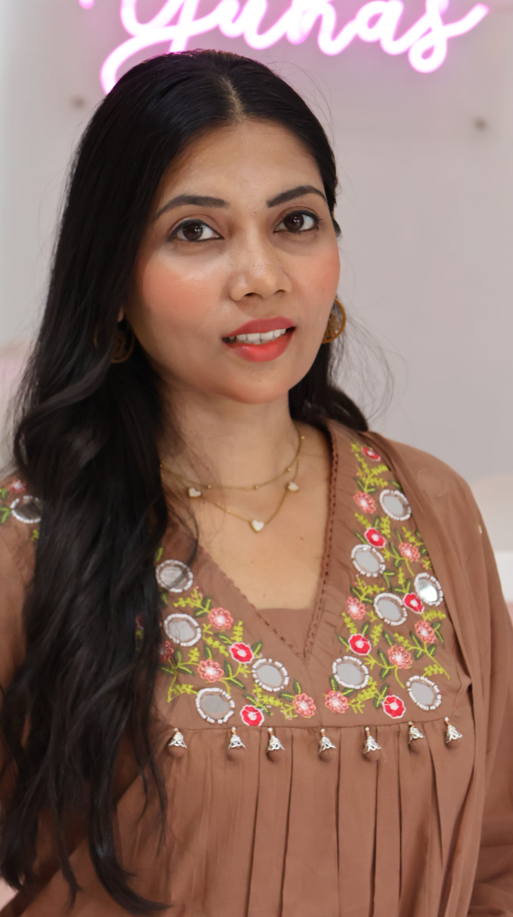 Premium Brown salwar -YVS431