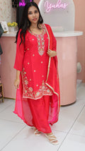 Exclusive Bridal Pink sharara - YVS454