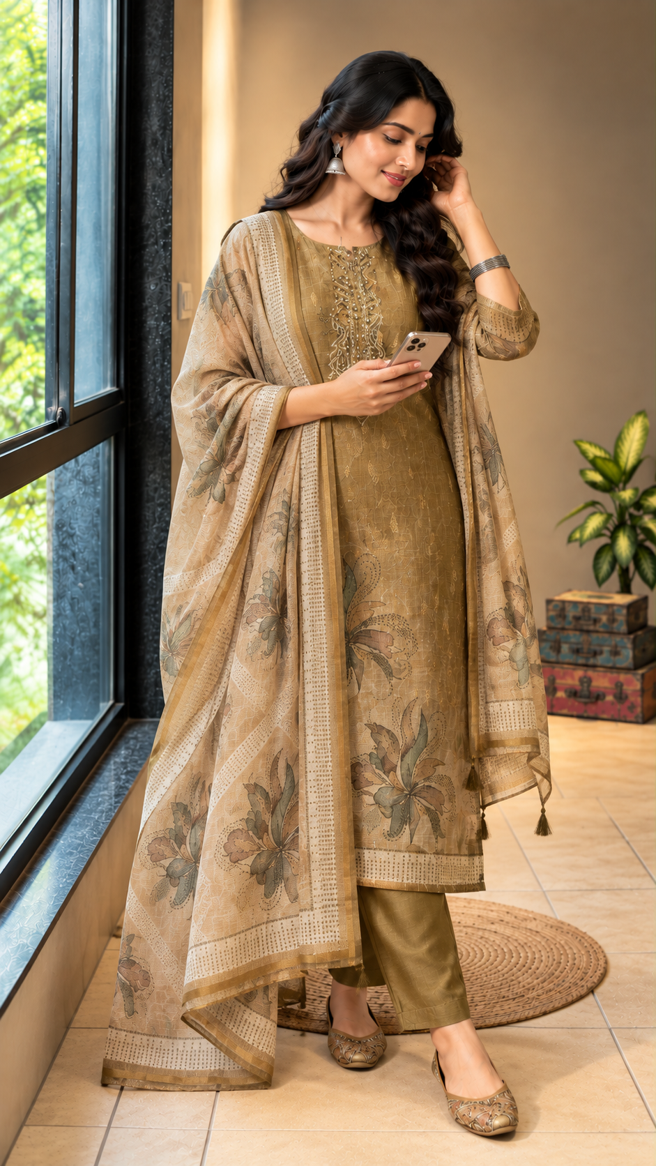 Pure kota silk salwar -YVS577