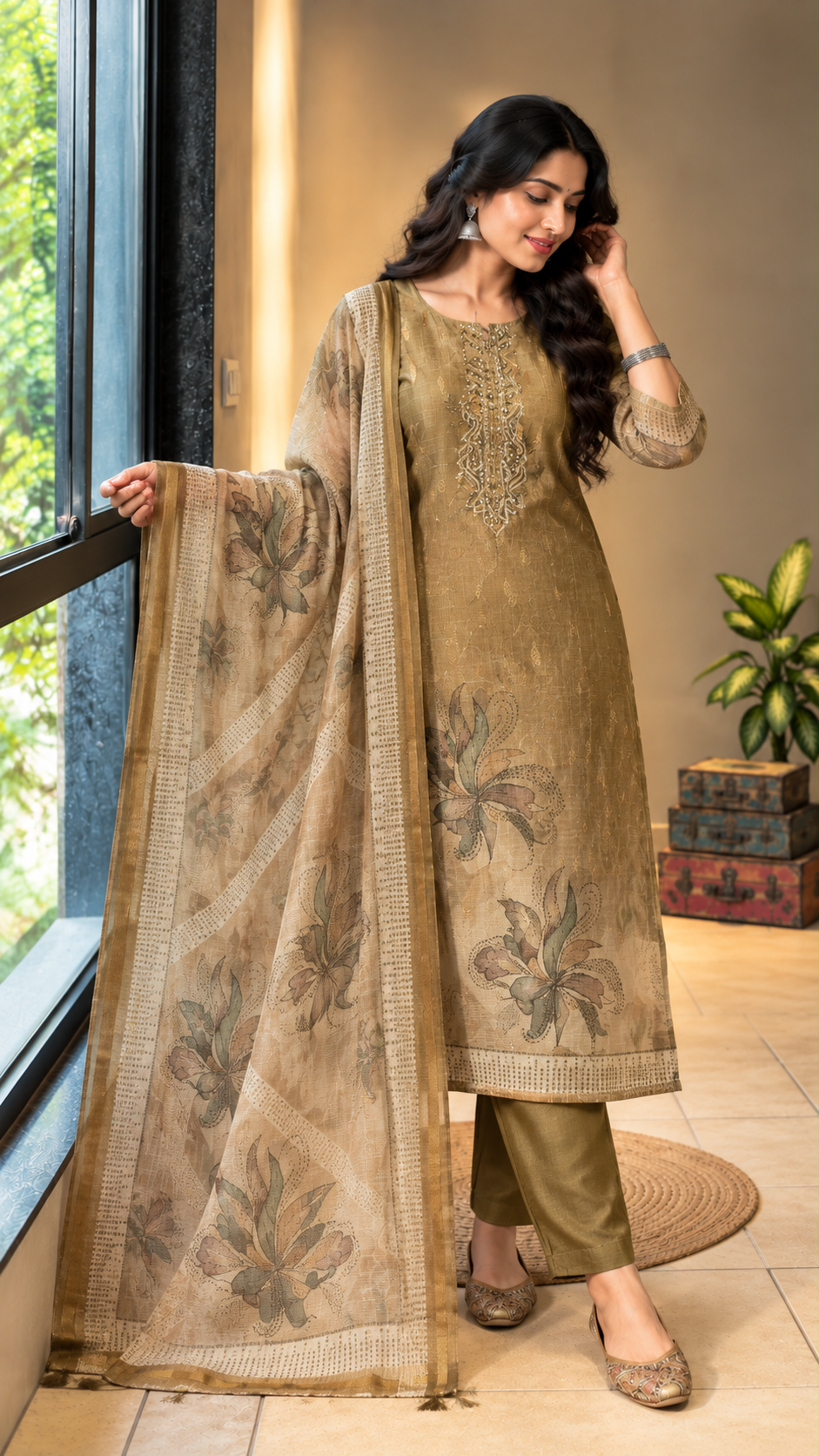 Pure kota silk salwar -YVS577
