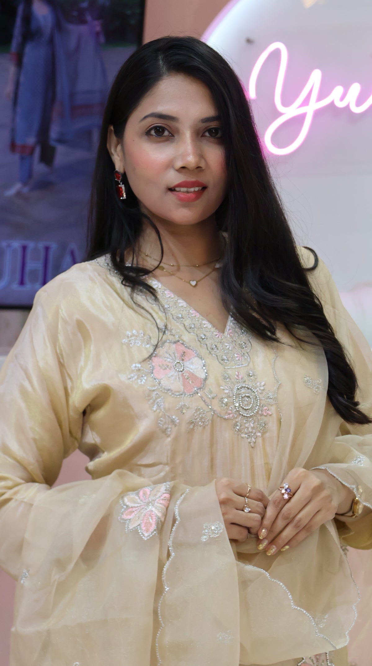 Premium Gold Salwar-YVS686