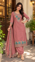 Premium Flamingo Pink Salwar -YVS736