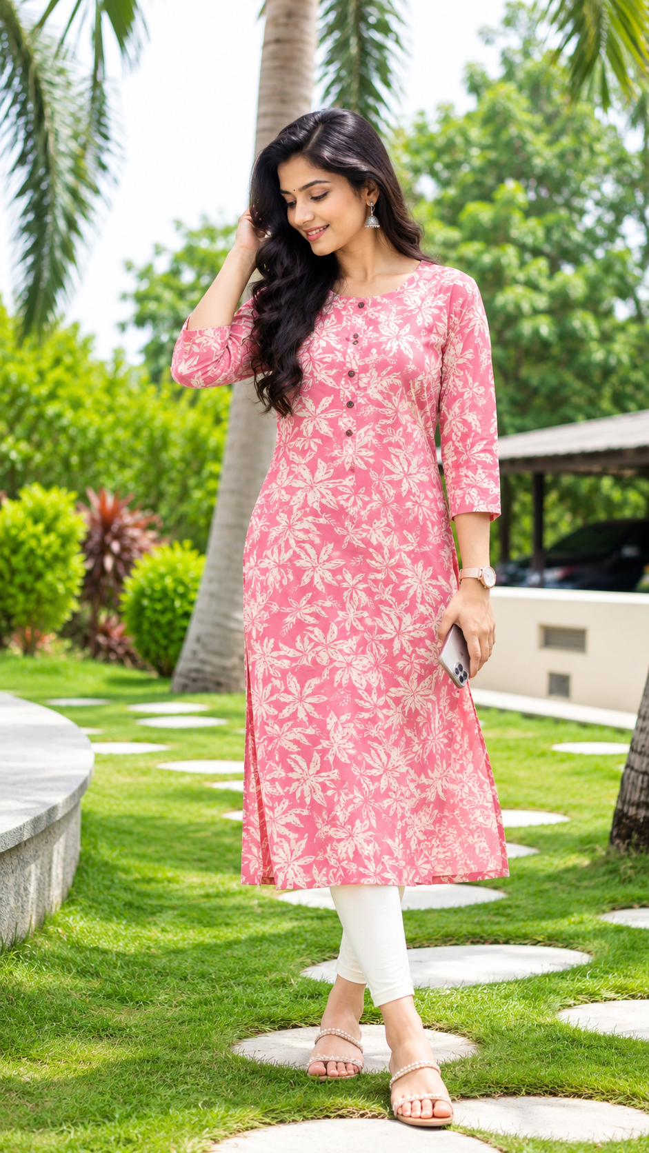 Pink stylish Kurti