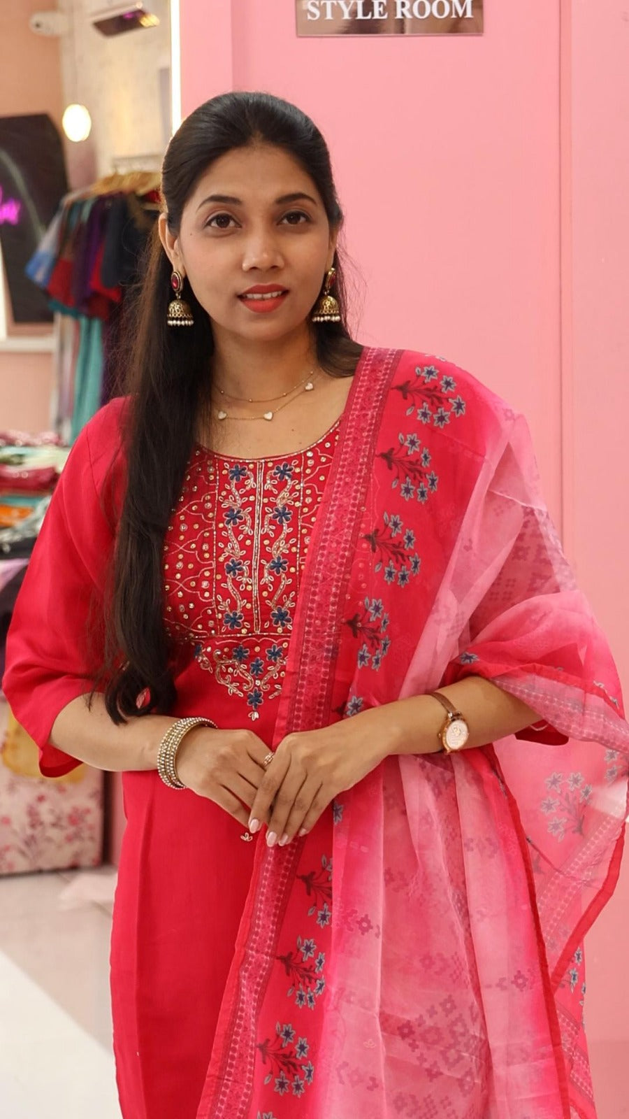 Premium Designer pink salwar