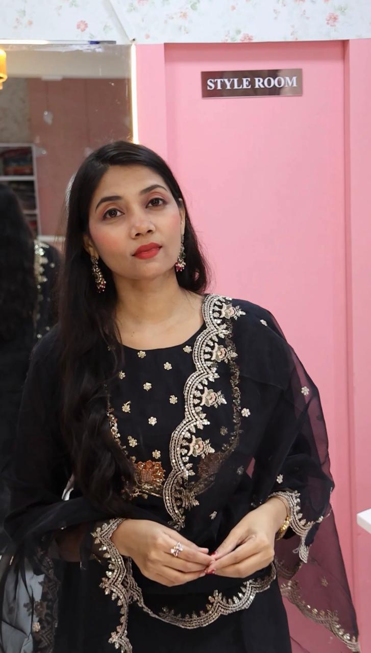 Premium Black Salwar