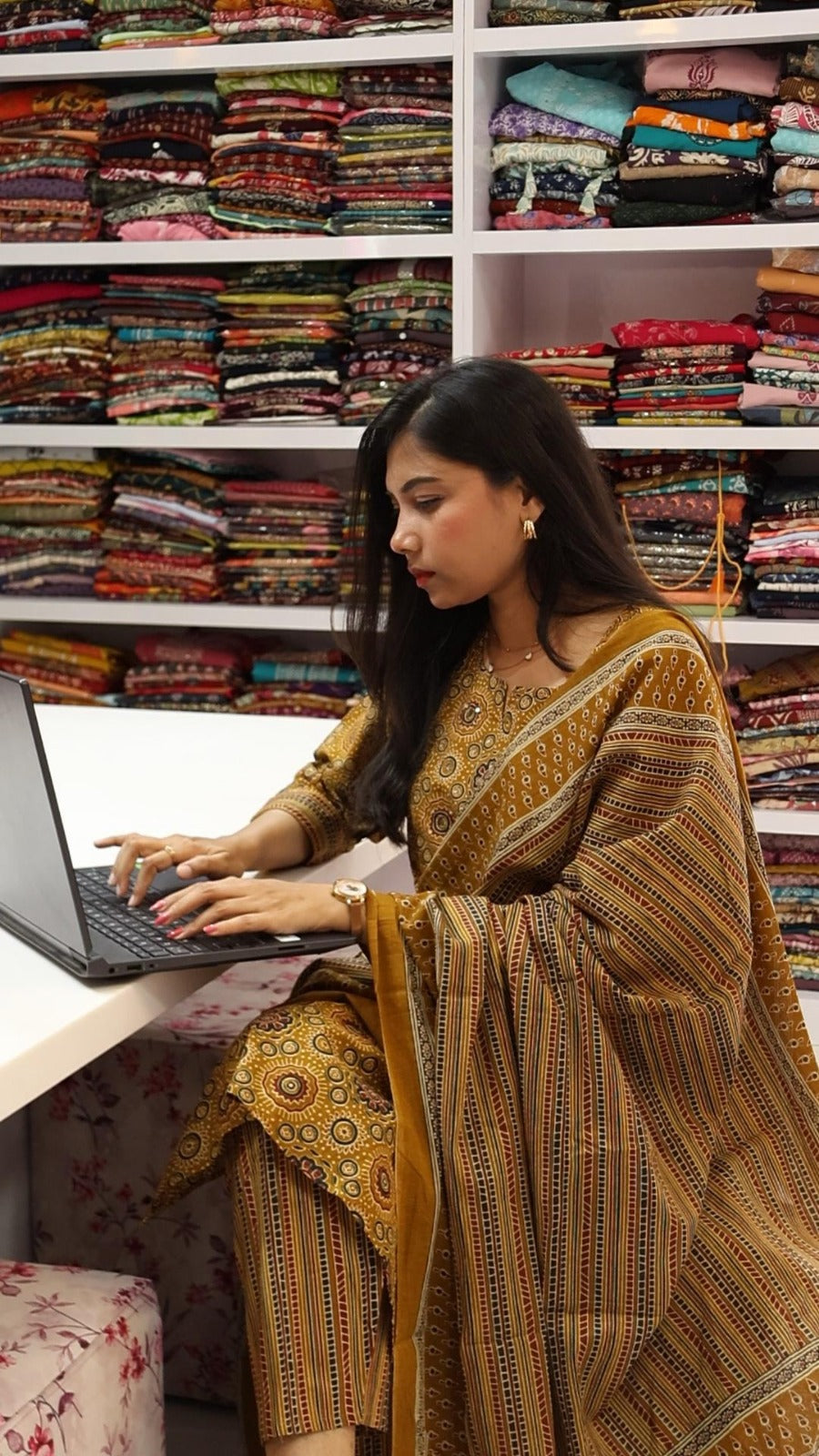 கடுகு பருத்தி சல்வார்