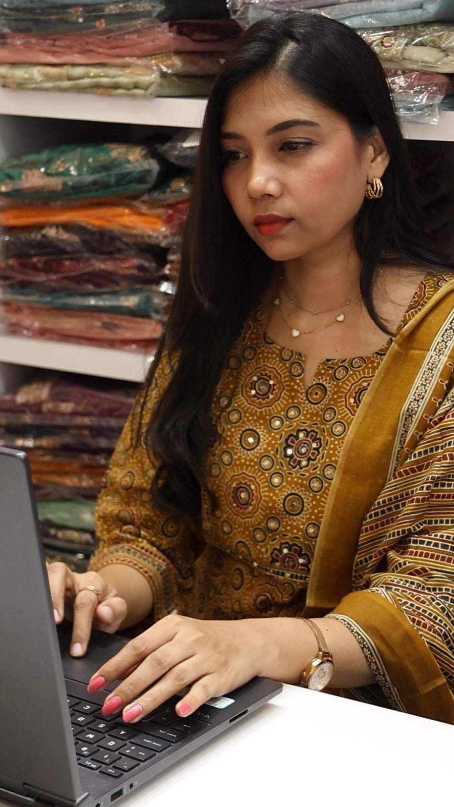 கடுகு பருத்தி சல்வார்