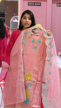 Premium pink designer salwar