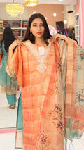 Premium Orange salwar