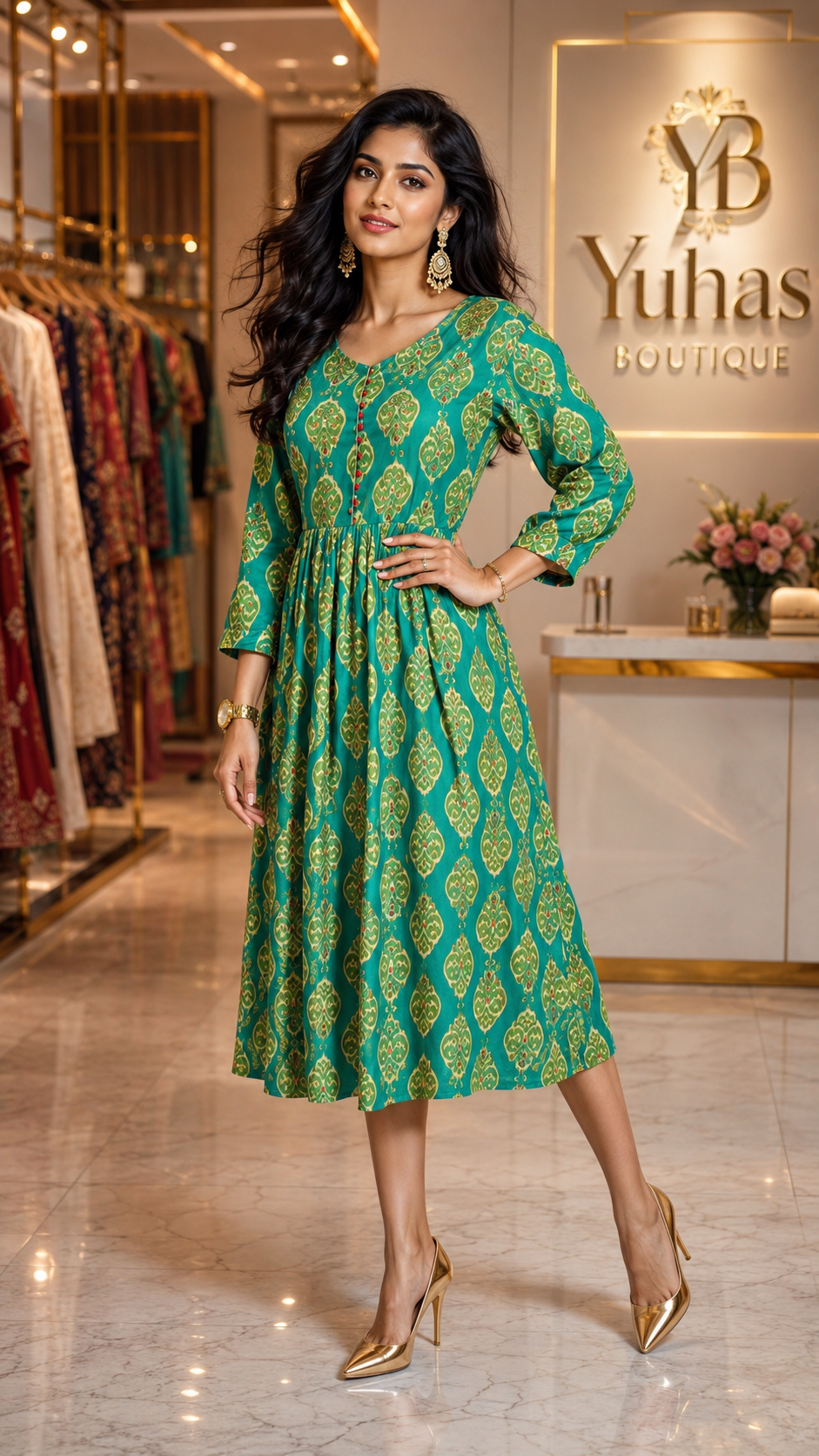 Green maxi -YCS415