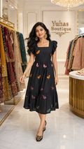 black butterfly maxi-  YCS458