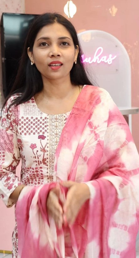 Trending White salwar