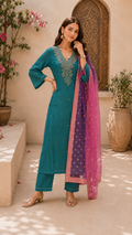 Skyblue Salwar Suit